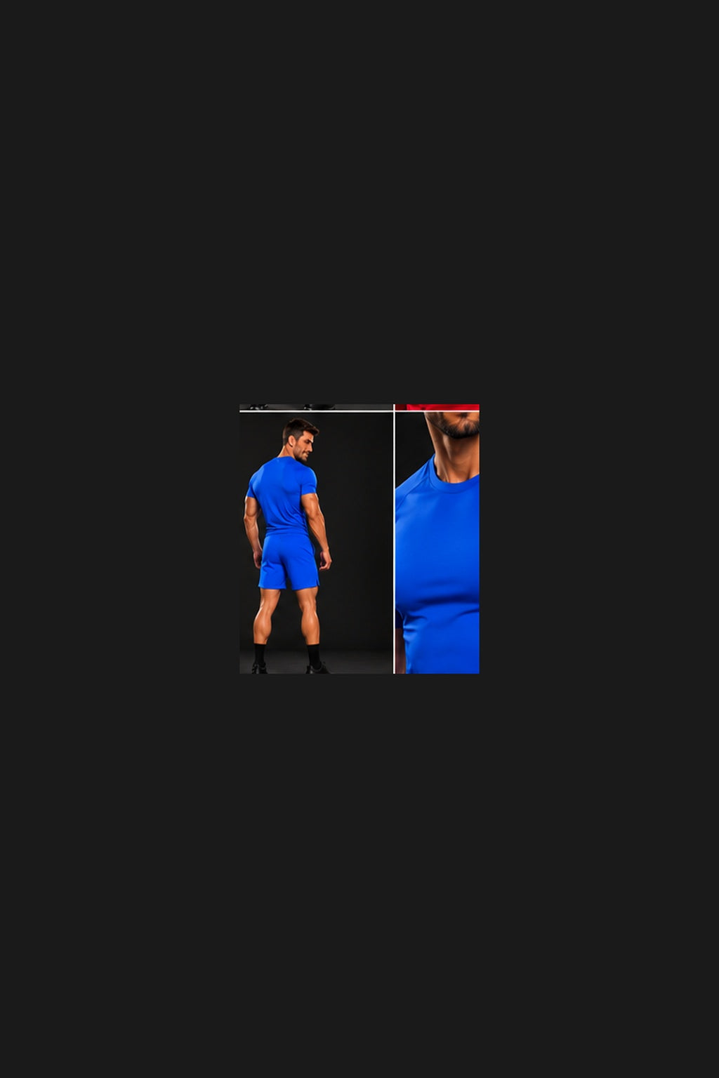 SSS Power Short Bleu Roi - vue de dos