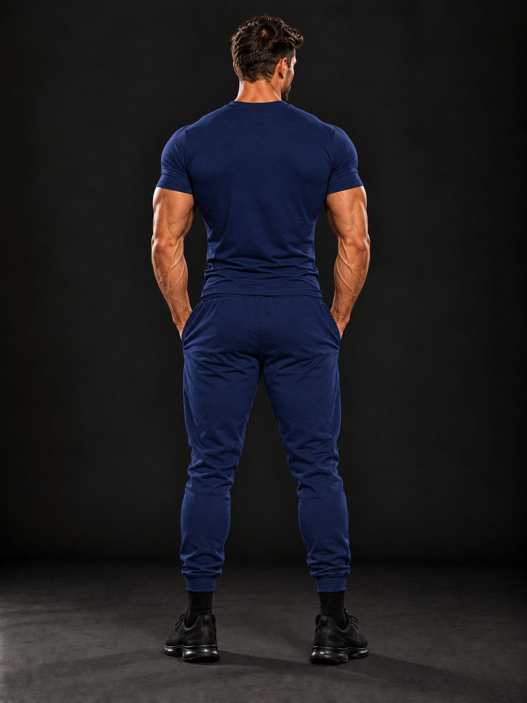 SSS Power Jogging - Bleu Marine – vue de dos