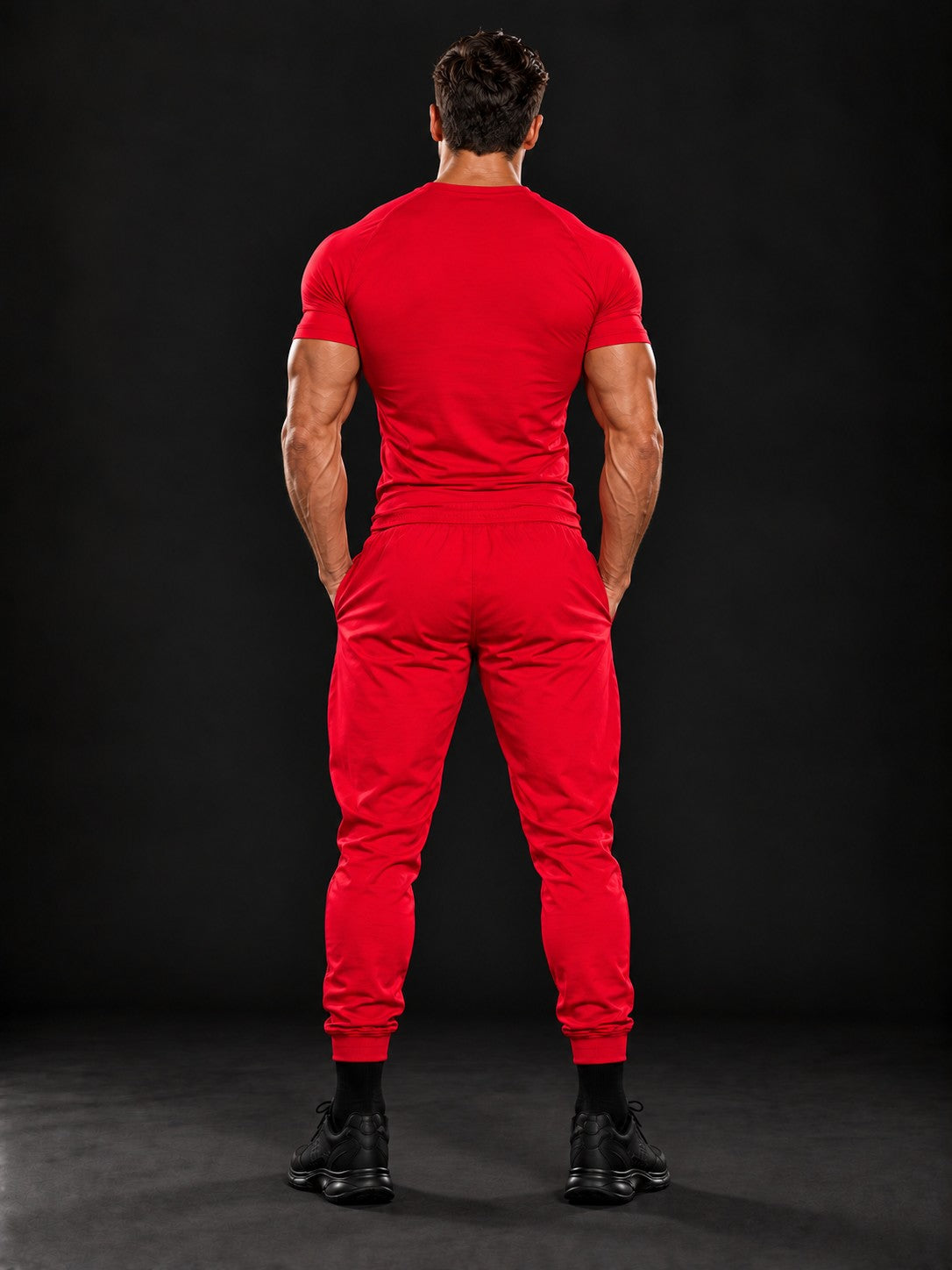 SSS Power Jogging - Rouge – vue de dos