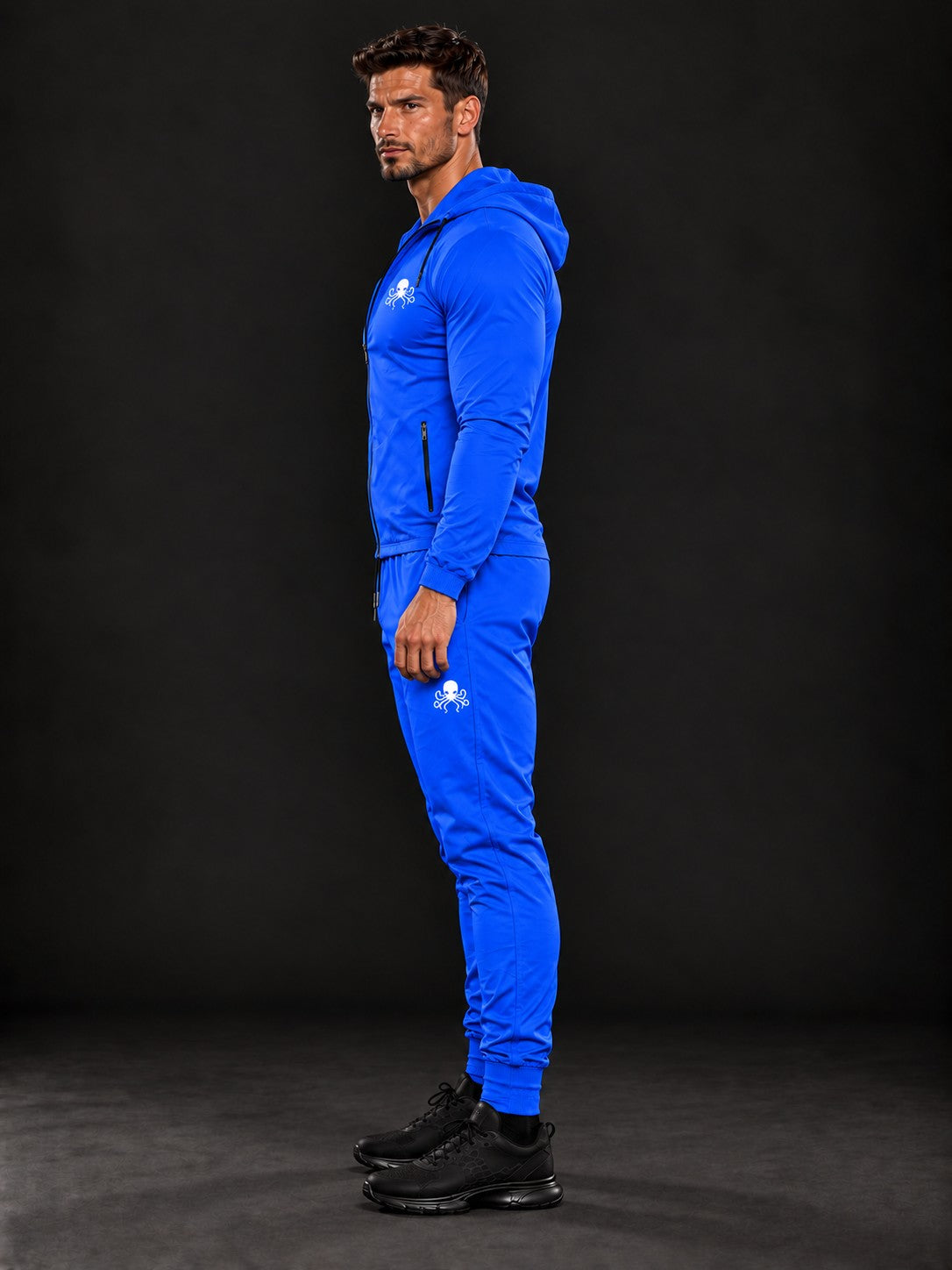 SSS Power Veste - Bleu Roi – vue de profil
